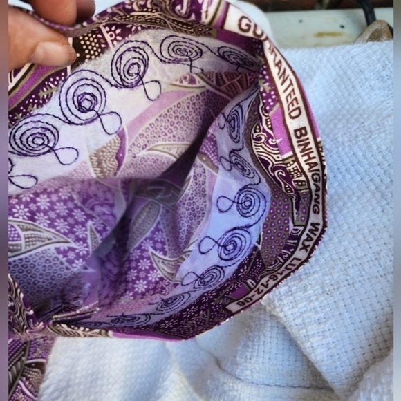 African‎ waxed cotton print top XL. 1X - Picture 4 of 9